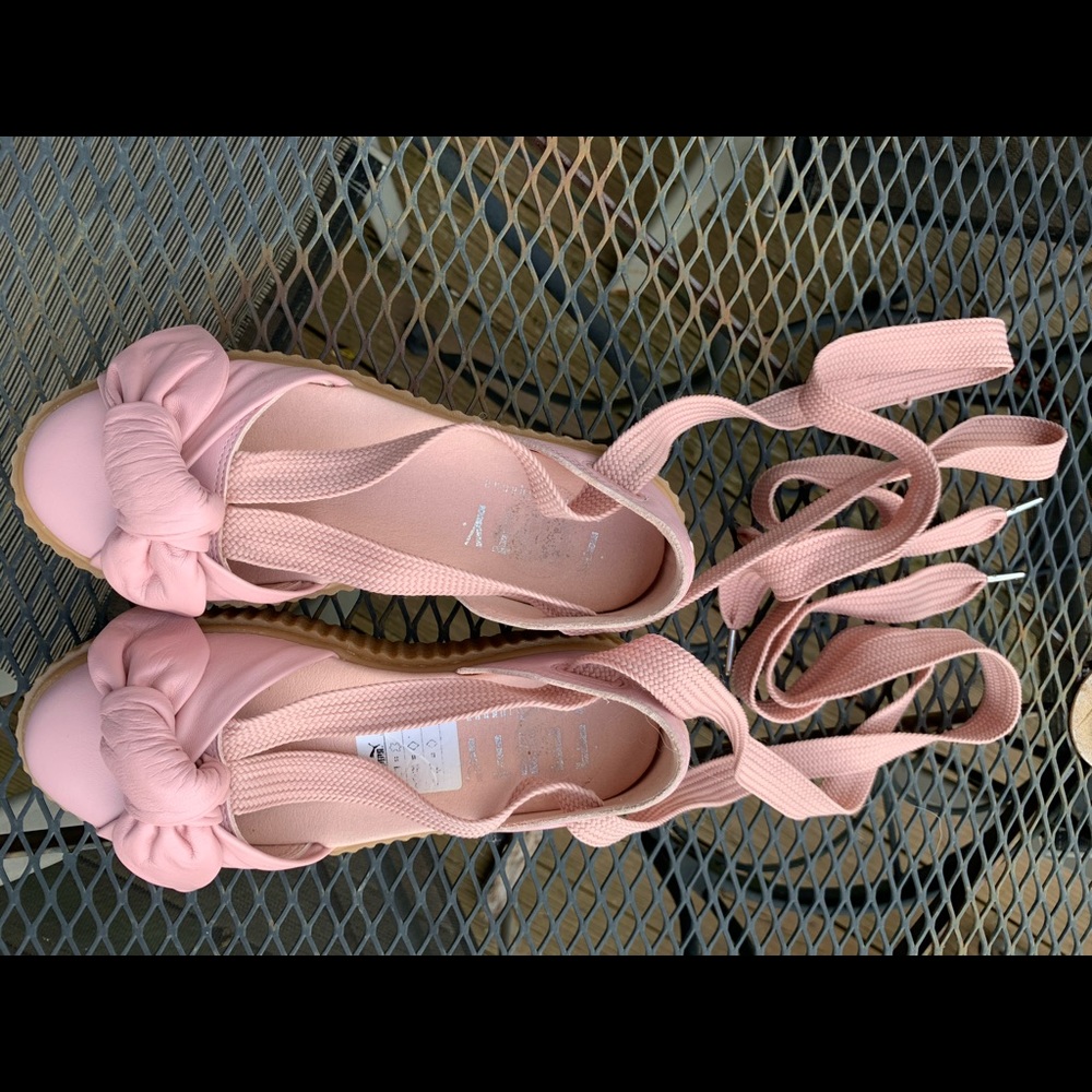 Fenty X Puma Bow creeper sandals women’s size 5.5